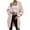 Pink, variant on Herrnalise Women's Casual Long Sleeve Open Front Cable Knit Cardigans Sweater Lightweight Solid Color Outwear S-XL