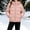 Pink, variant on Xdegoge Girls Hooded Puffer Jacket Zip Up Quilted Winter Coat Long Sleeve Warm Thick Outerwear with Pockets Elastic Cuffs Casual Kids Cold Weather Snow Wear