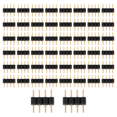 thumbnail image 1 of 50Pcs 4 Pin Rgb Led Strip Male Plug Adapter Connector for 3528 5050 Strip Light, 1 of 5