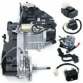 thumbnail image 4 of Long Case Scooter Engine Motor Kit, 4-Stroke Engine Motor for 150CC GY6 2-Wheel Drive Vehicles, 4 of 24