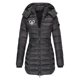 thumbnail image 1 of Parkas de manga larga para mujer, otoño e invierno, chaqueta holgada, mediana y larga, con estampado pequeño, chaqueta de plumón cálida, chaqueta de manga larga, abrigo para mujer, 1 of 2