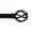 Oil Rubbed Bronze, variant on 1" Swirl Cage Finial Set Brushed Nickel 50"-144"