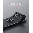 thumbnail image 5 of Funda de gel suave antigolpes para Samsung M32 4g de 9,3 mm - Soporte de anillo metálico, alta calidad, resistente a arañazos, antideslizante, a prueba de polvo, protección total, 5 of 5
