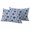 Blue, variant on 2 Pack Outdoor Waterproof Throw Pillow Covers,Abstract Sage Green Leaves on Vintage Decorative Square Pillow Case Patio Pillowcases for Chair Couch Sofa 16x16in