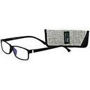 Select-A-Vision mens Optitek Computer 2103 Black Reading Glasses, Black, 30 mm US