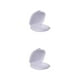 thumbnail image 2 of Guardurnaity Caja de almacenamiento para dentaduras postizas de PP, 2 uds., portátil, lavable, Universal, de repuesto, sin olor, protectora, a Blanco 2Conjunto, 2 of 6