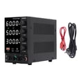 thumbnail image 1 of Fuente De Alimentación De CC Variable, 300 W 0‑60 V 0‑5 A Fuente De Alimentación De Banco Ajustable Fuente De Alimentación Digital Regulada Por CC Fuente De Alimentación Variable(EU Plug AC230V), 1 of 14