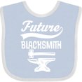 thumbnail image 3 of Inktastic Future Blacksmith Anvil Boys Baby Bib, 3 of 4
