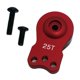 thumbnail image 4 of 25T cuernos de dirección de aluminio CUTICAT para Axial SCX10 90046 RC Crawler Car rojo, 4 of 6