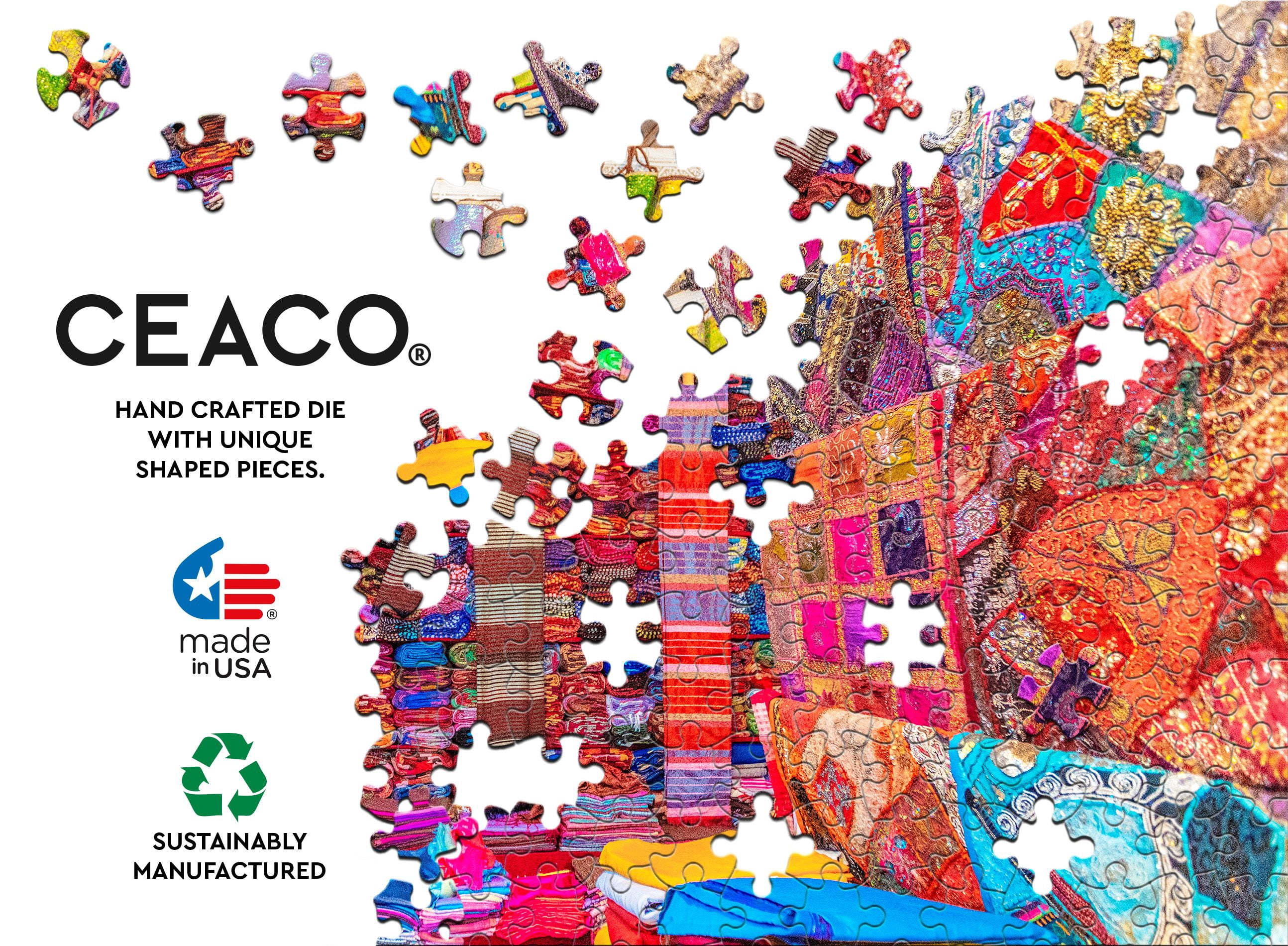 Ceaco Fez (David Stern) 1000 Piece Interlocking Jigsaw Puzzle