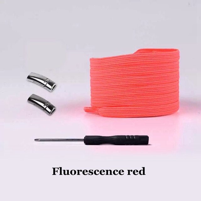 1 par de cordones magnéticos elásticos sin atar, cordones para zapatos, zapatillas planas para niños y adultos, cordones rápidos para perezosos, hebilla magnética China Gao Jinjia LED