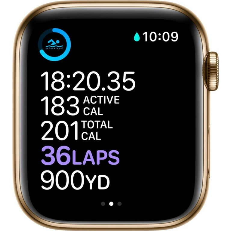 Apple Watch Series 6 GPS + Cellular, 44mm Gold Stainless Apple Watch Series 6 GPS + Cellular, 44mm Gold Stainless