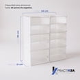 thumbnail image 2 of Zapatera Armable Organizador Con Puertas 24 Pares Practiksa, 2 of 4