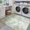 thumbnail image 3 of x Washable Area Rug for Living Room Bedroom Cream Neutral Carpet Low Pile Soft Thin Tapis Salon Abstract Modern Vacuumable Lightweight Large Throw Rug for Dining Room Kitchen, 3 of 8