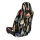 thumbnail image 2 of Fotbe Mushrooms and Autumn Leaves Funda para Asiento de Auto con Estampado – Impermeable y Antisudor – Ajuste Universal, Lavable a Máquina, Antideslizante (1 Pieza), 2 of 5