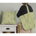thumbnail image 5 of Soimoi Poly Georgette Fabric Carrot & Rabbit Dots Decor Fabric Printed Yard 52 Inch Wide, 5 of 5