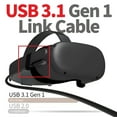 thumbnail image 2 of GJX 2026 New Usb 3.0 Link Cable 16Ft,Vr Headset Cable for Type C to C High Speed Data Transfer Charging Cord for Gaming Pc&Usb C Chargers for Gaming,Vr,Home,Office, 2 of 6