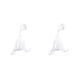 thumbnail image 3 of Inteprter Soporte para cabezal de ducha Ventosa de plástico Soporte para cabezal de ducha 360° ajustable Blanco 2Conjunto, 3 of 6