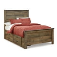 thumbnail image 6 of Signature Design by Ashley Casual Trinell Full Panel Headboard  Brown, 6 of 9
