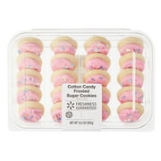 Freshness Guaranteed Fresh Mini Frosted Sugar Cookies, Pink, 10.5 oz, 20 Count