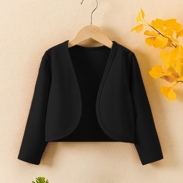 Bnwani Long Sleeve Toddler Shirts Girls Black V- Neck Tops 3-4t