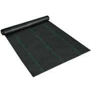 BENTISM 6.5x300 ft Heavy Duty PP Woven Weed Barrier Landscape Ground Cover 3.0Oz