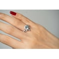 thumbnail image 5 of Gin & Grace 14KT WG Genuine Aquamarine and Diamond Accent Ring., 5 of 6