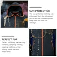 thumbnail image 3 of KAKOWELY Ropa de protección solar para exteriores, transpirable, impermeable, para pesca, con capucha, 3 of 5