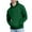Dark Green, variant on Men’s Hoodie Classic Red Pullover Sweatshirt Soft Fleece Adjustable Drawstring Hood Kangaroo Pocket Fall Winter Men Clothing,Size S-4XL