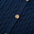 thumbnail image 6 of Maean Boys Girls Cardigans Sweater Long Sleeve Button down Ribbed Knit Sweaters School Uniforms Tops, 6 of 6