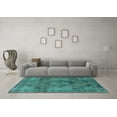 thumbnail image 3 of Ahgly Company Indoor Rectangle Oriental Light Blue Industrial Area Rugs, 4' x 6', 3 of 4