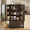 Dark Brown, variant on Pantry Storage Cabinet with 2 Drawers,Asofer 47" Kitchen Small Food Pantry Cabinet for Dining Room, White