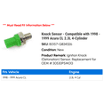 thumbnail image 2 of Knock Sensor - Compatible with 1998 - 1999 Acura CL 2.3L 4-Cylinder, 2 of 2