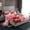 Pink, variant on Manfei Gradient Marble Twin Sheet Sets 3pcs for Adults Female Men,Abstract Marbling Watercolor Twin Fitted Sheet Microfiber,Stone Pattern Breathable Flat Sheet,Luxury Bedroom Decor