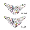 thumbnail image 3 of Easygdp Fun Animal with Unicorn Premium Dog Bandanas Triangle Scarf, Suitable for Small, Medium, and Large Dogs, Dog Pet Apparel.-Large, 3 of 5