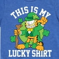 thumbnail image 3 of Garfield - This Is My Lucky Shirt - Toddler And Youth Short Sleeve Graphic T-Shirt, 3 of 5