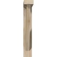 thumbnail image 2 of Ekena Millwork 3 1/2"W x 18"D x 22"H Traditional Block Smooth Bracket w/ Offset Brace, Douglas Fir, 2 of 25