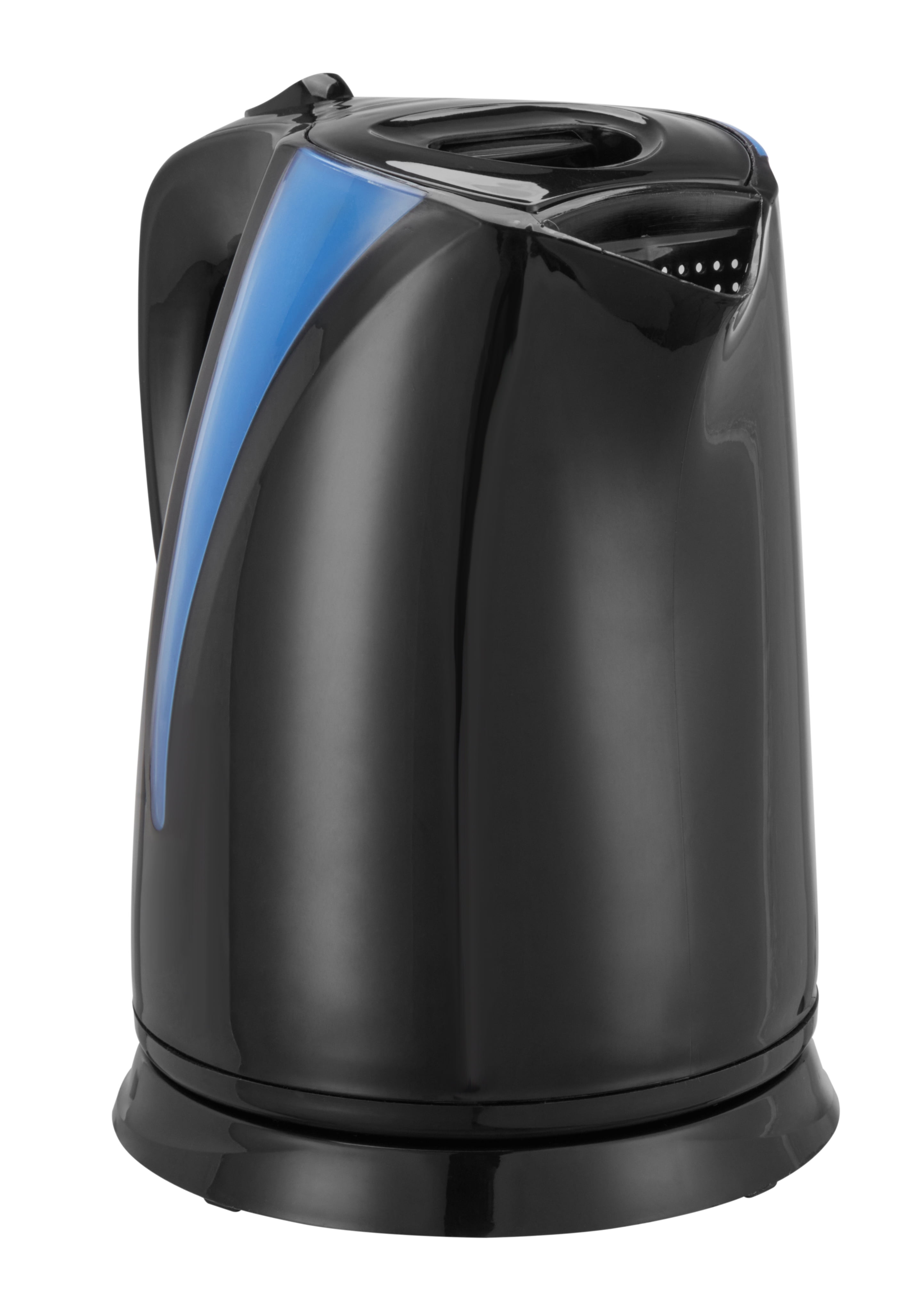 Emerald Plastic Electric Kettle, Countertop Tea Kettle Water Boiler Heater, 2L, Black