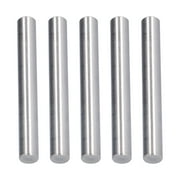 KAUU 5Pcs Stainless Steel Round Rods Highly Precise Diameter Wear Corrosion Resistance High Strength Round Shaft for Robot4100-0012-0050 LMZ