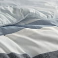 Regency Heights Twin/Twin XL Comforter Sets 2 Piece Navy/Blue Striped