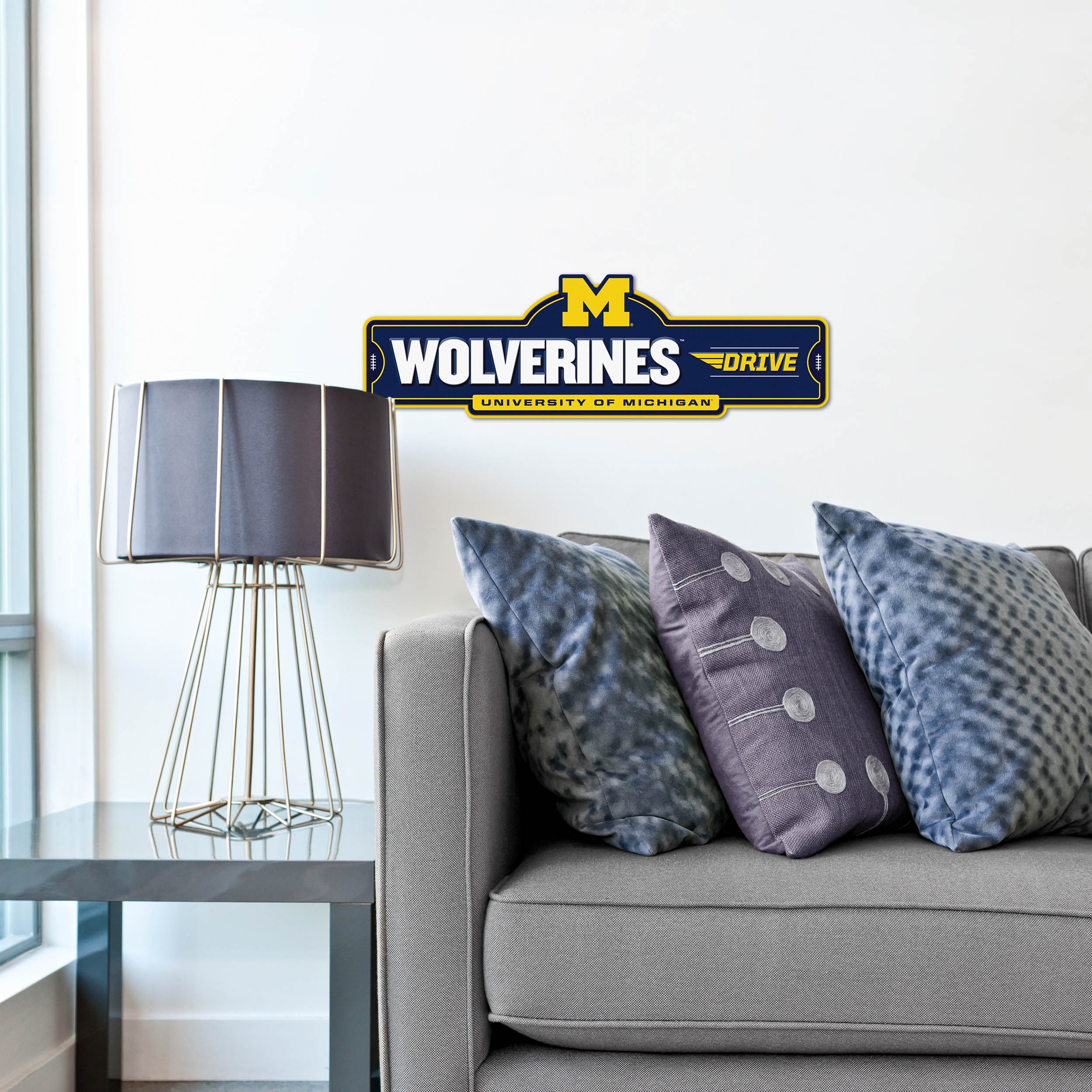 YouTheFan NCAA Michigan Wolverines Street Sign