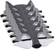 thumbnail image 3 of ColoMX 6 máscaras de lobo de fieltro, máscara de media cara, máscara de animal, disfraz de Halloween, máscara de cosplay, 3 of 8