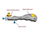 thumbnail image 5 of Pala HONGDUI HONGDUI Aleación de aluminio Raspador de cuchilla de raspado de vidrio pequeño Raspador desechable Herramienta de pegamento de pala Herramientas de desbarbado de carpintería con cuchilla HONGDUI Pala, 5 of 7