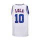 thumbnail image 3 of Camisetas de baloncesto 1 Bugs 10 LOLA ! TAZ 23 Camiseta SPACE JAM Costura Bordado Ropa deportiva para exteriores de alta calidad Blanco Negro, 3 of 4