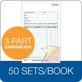 thumbnail image 3 of Libro de Órdenes de Venta Adams Sin Carbón de 3 Partes, 50 Juegos (Paquete de 2), 3 of 6