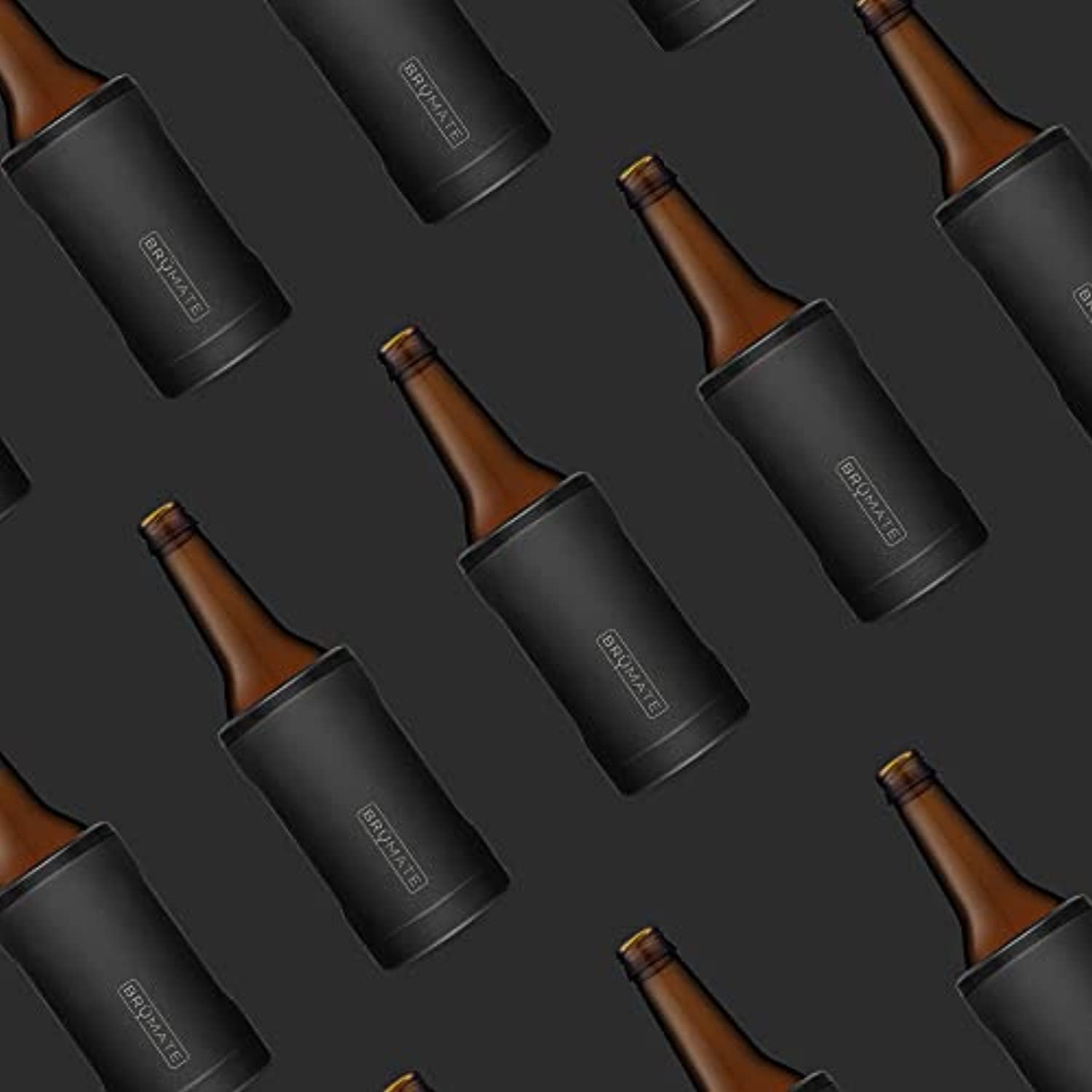 BrüMate Hopsulator Bott'l Insulated Bottle Cooler Fits Standard 12oz  Bottled Beers - Tuvie Design