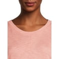 thumbnail image 4 of Time and Tru Women's Drop Shoulder Tunic, 4 of 5