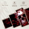 thumbnail image 6 of Elephant Stock Skull And Petals Wall Art - Horizontal Multi Panel Canvas - Living Room Wall Decor - Gothic Multi Panel - Red And Black Decor - 55" x 24", 6 of 8