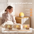thumbnail image 3 of Dreamegg Sound Machine, Wood Grain Sunrise Alarm Clock With White Noise Machine, 29 Sleep Sounds, Wake Up Light Alarm Clock for Adults, 3 of 8