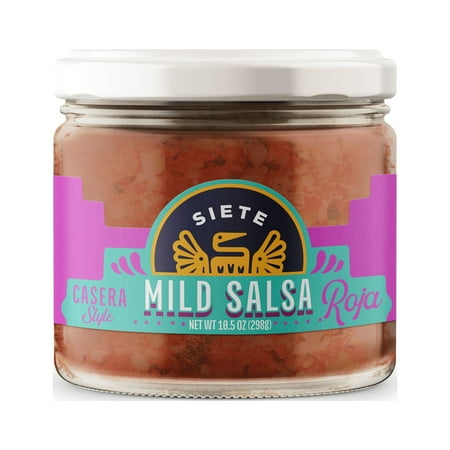 Siete Family Foods  Casera Salsa Roja  Mild  10.5 oz.